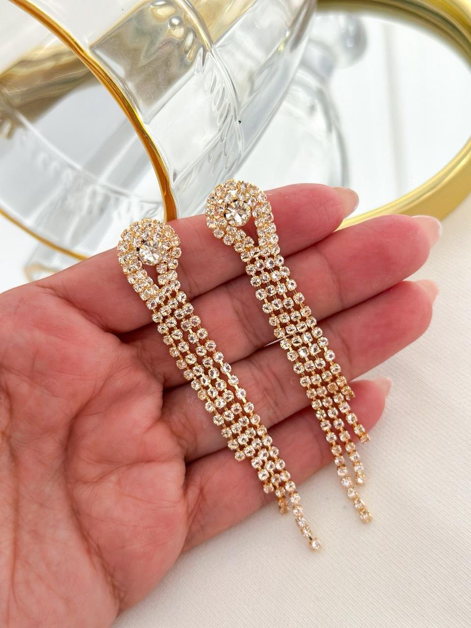 Brinco Folheado M festa Dourada